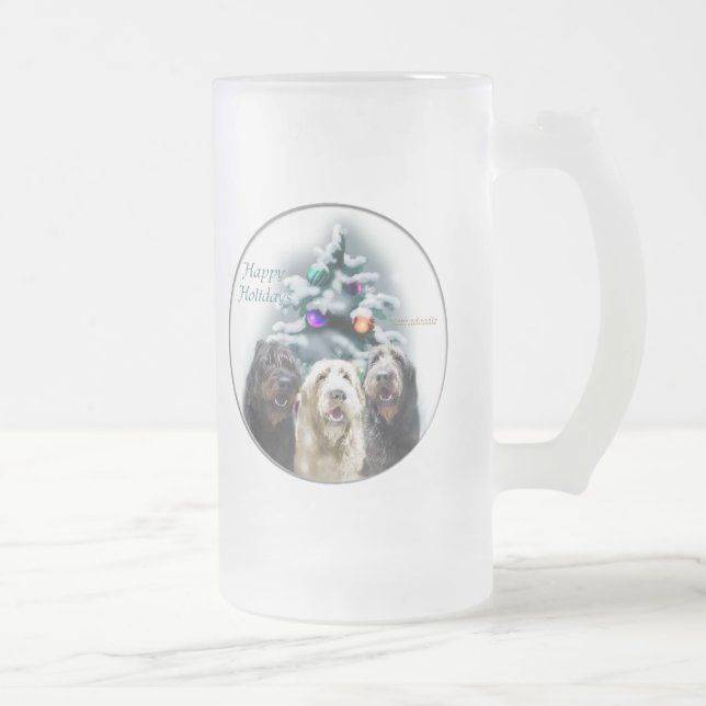 Labradoodle-julklappar Frostat Ölglas (Höger)