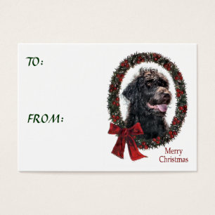 Labradoodle-julklappar Visitkort