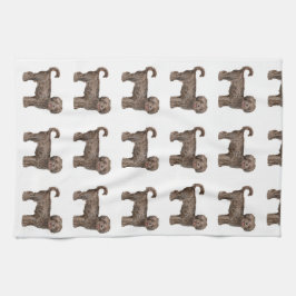 LABRADOODLE-KÄRLEKkökshandduk 16" x 24", Kökshandduk