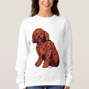 Labradoodle Kvinnors sötskjorta T-shirt