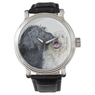 Labradoodle kyss armbandsur