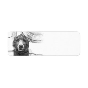 Labradoodle Life Labels Returadress Etikett