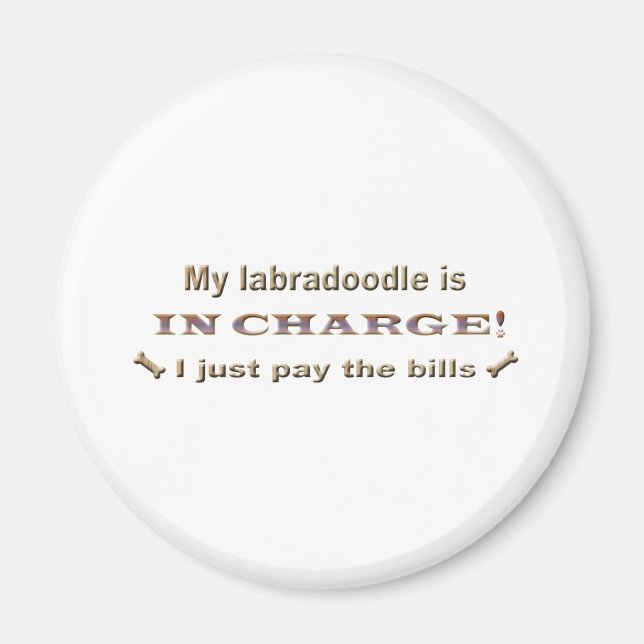 labradoodle magnet (Framsidan)