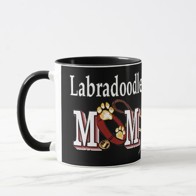 Labradoodle MAMMA Gifts Mugg (Vänster)