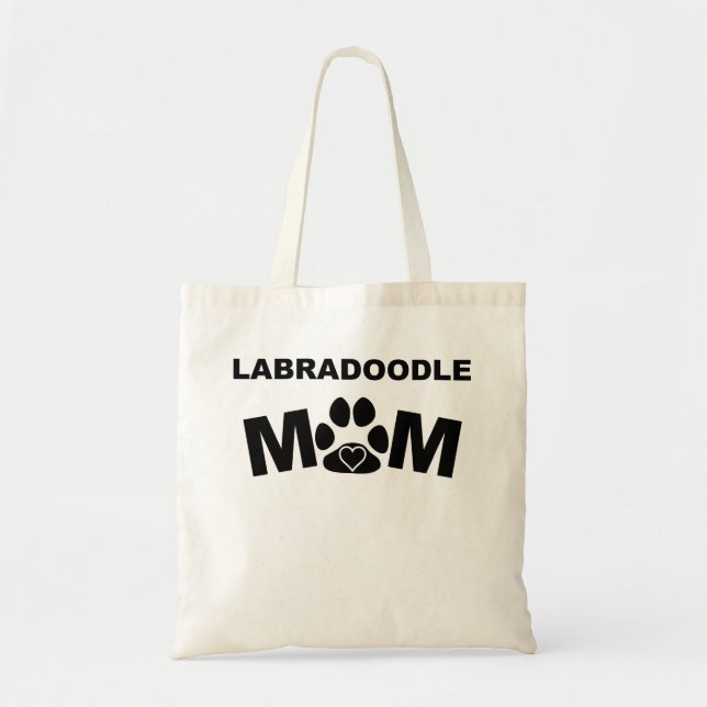 Labradoodle mamma tygkasse (Framsidan)