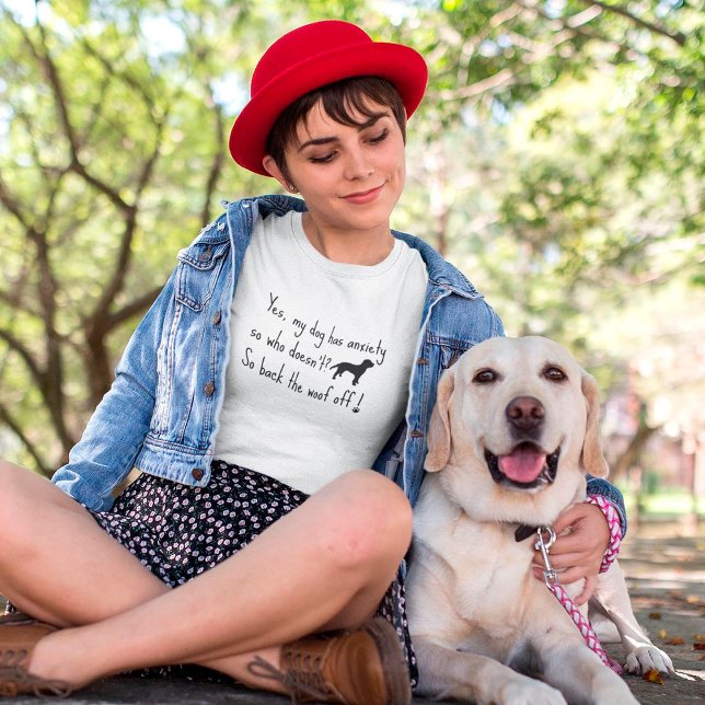 Labradoodle min Hund Anxiety Woof Av Av T Shirt (Skapare uppladdad)