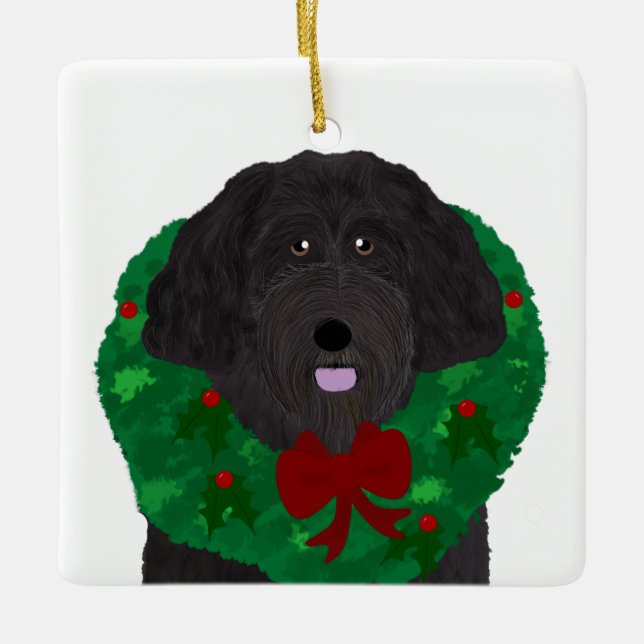Labradoodle Ornament (Framsida)