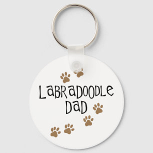 Labradoodle Pappa Nyckelring