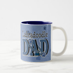 LabraDoodle PAPPA Två-Tonad Mugg