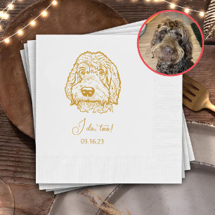 Labradoodle-Personlig - det gör jag också Pappersservett