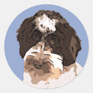 LABRADOODLE RUNT KLISTERMÄRKE