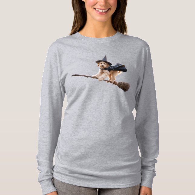 Labradoodle Superhjälten T Shirt (Framsida)