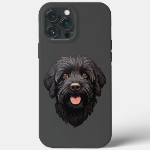 Labradoodle Svart Hund