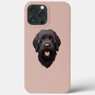 Labradoodle Svart Hund