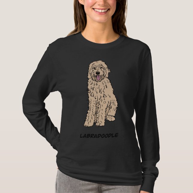 Labradoodle T Shirt (Framsida)