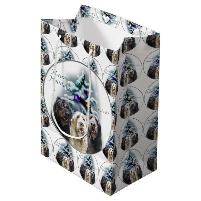 Labradoodle Trio-jul (Framsidan Vinklad)