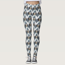 Labradoodle Trio-jul Leggings