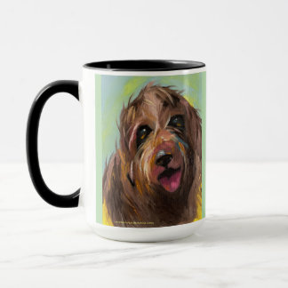 Labradoodle | Tvåtonig Mugg, 15 oz Mugg