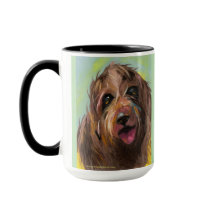 Labradoodle | Tvåtons mugg, 0,45 l
