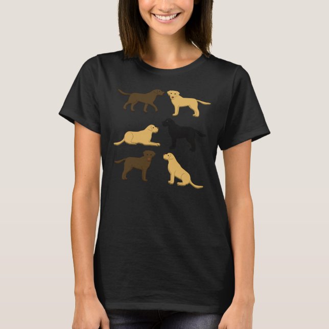 Labrador 2 t shirt (Framsida)