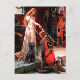Labrador 4 (svart) - The Accolade Vykort