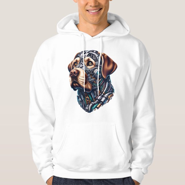 Labrador Älskare Android Inspired Art Hoodie (Framsida)