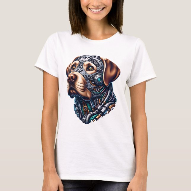 Labrador Älskare Android Inspired Art T Shirt (Framsida)