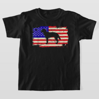 Labrador American Flagga Hund älskare Retriever Gi T Shirt