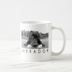 Labrador B&W Kaffemugg