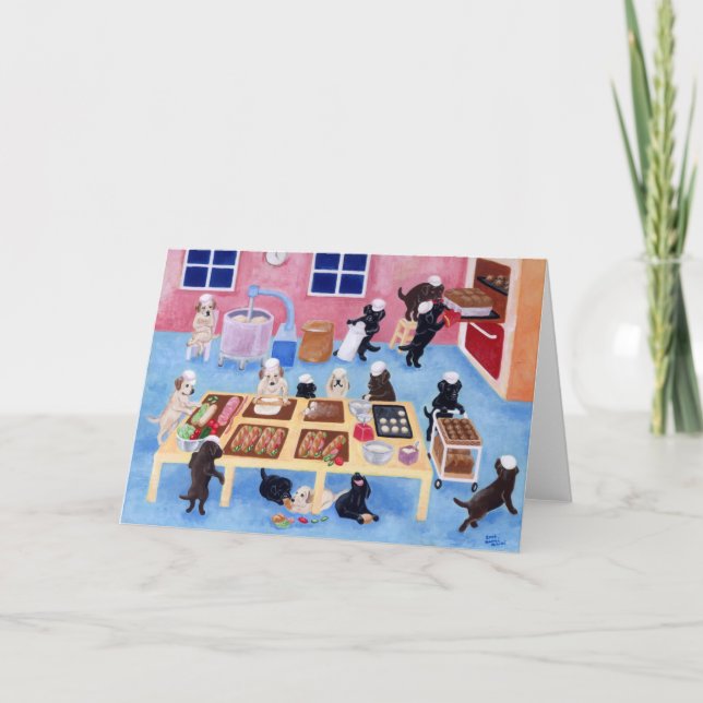 Labrador Bakery Kort (Framsida)