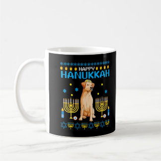 Labrador Chanukah Jewish Ugly Hanukkah Sweater Paj Kaffemugg