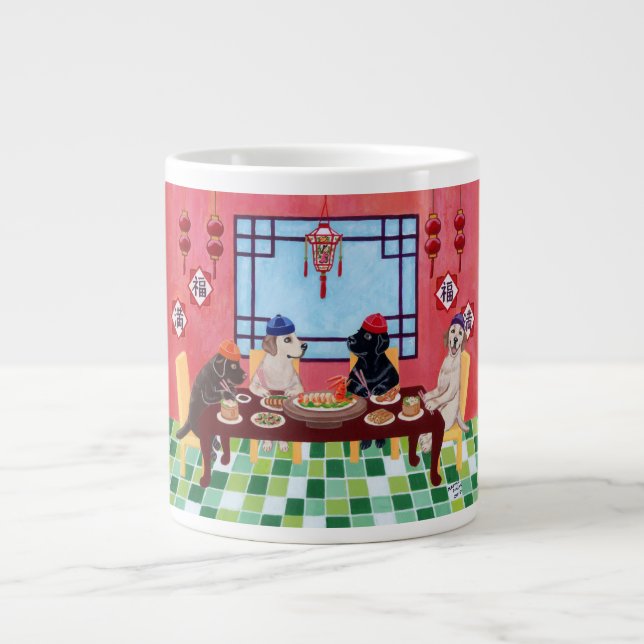 Labrador Chinese Restaurang Jumbo Mugg (Framsidan)