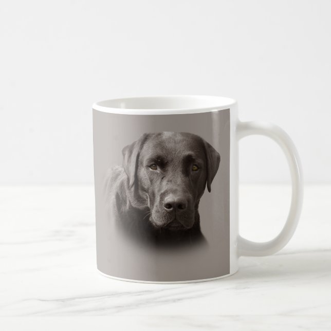 Labrador chokladmugg kaffemugg (Höger)