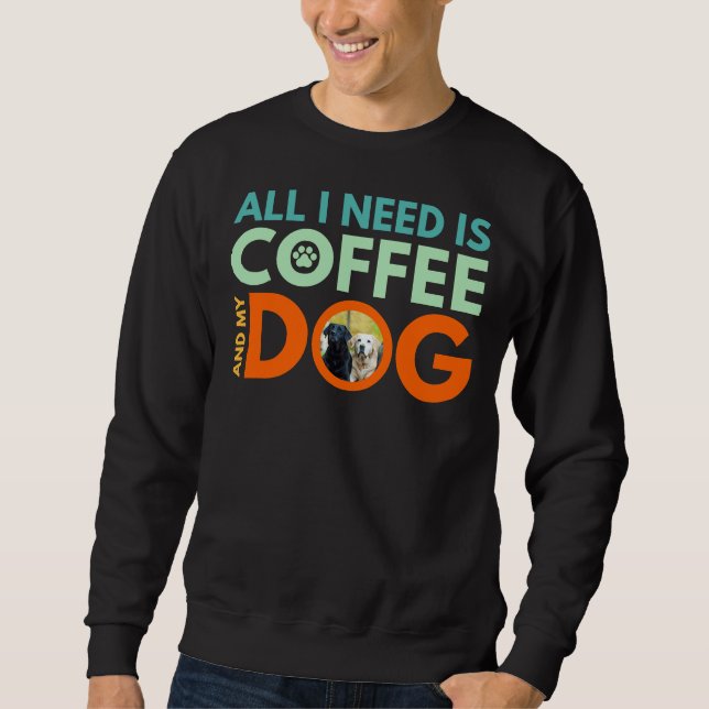 Labrador Coffee Lång Ärmad Tröja (Framsida)