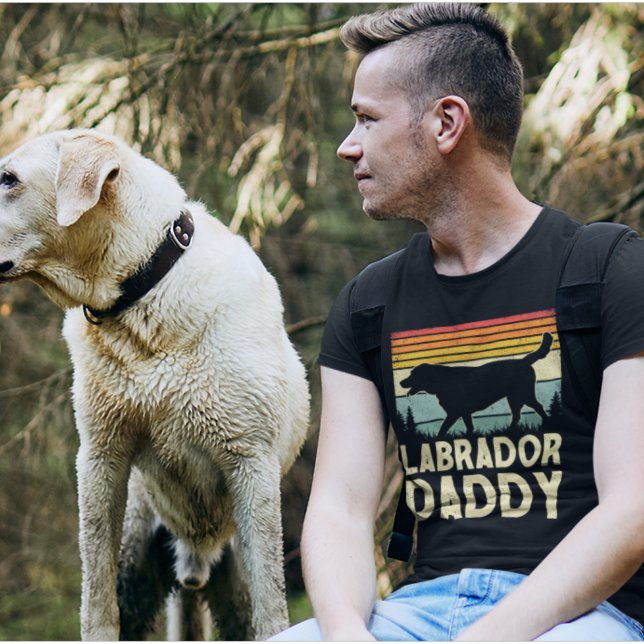 Labrador Daddy  – Funny Dog Dad Gift T Shirt (Skapare uppladdad)