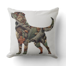 Labrador Dekorativ kudde med Camouflage