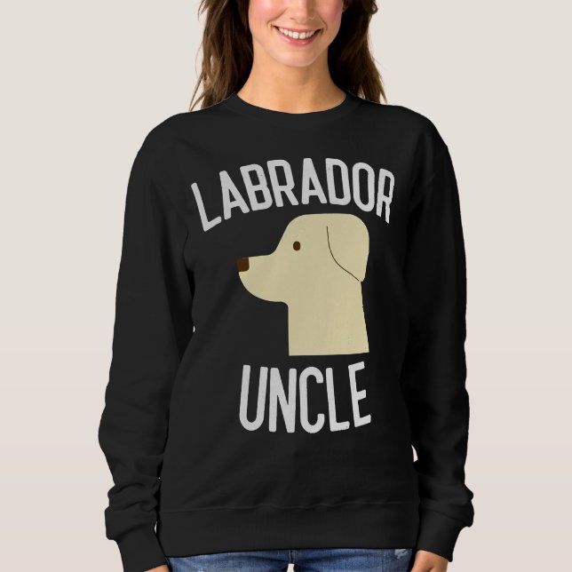 Labrador farbror Hund T Shirt (Framsida)