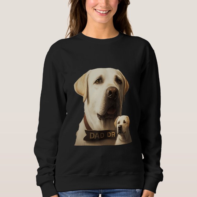 Labrador Fathers Day  Labrador T Shirt (Framsida)
