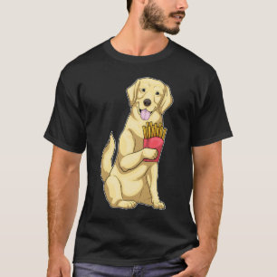 Labrador Fransk Fries T Shirt