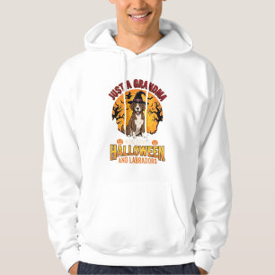 Labrador Halloween Mormor Hund Design_1 Hoodie