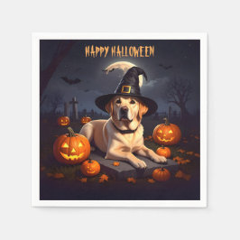 Labrador Halloween Pappersservett