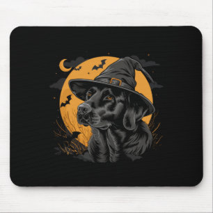 Labrador Halloween rolig söt hund svart Lab mor Musmatta