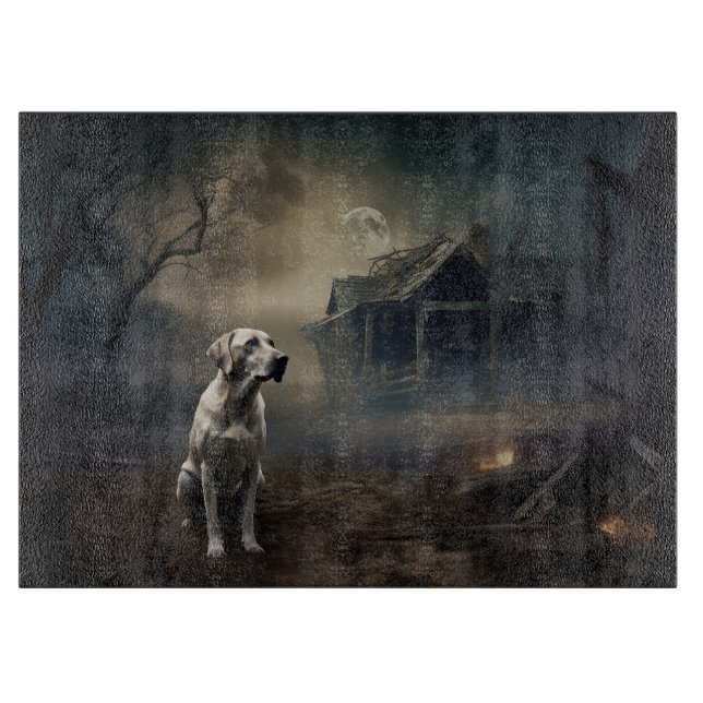 Labrador Halloween Skräckinjagande (Framsidan)