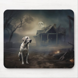 Labrador Halloween Skräckinjagande Musmatta