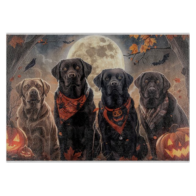 Labrador Halloween Spooky (Framsidan)