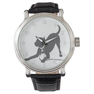 Labrador-hämmande silhuett armbandsur