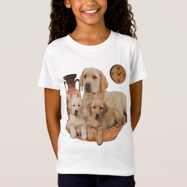 Labrador-hämmare T Shirt (Framsida)