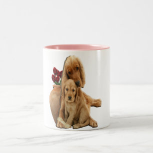 Labrador-hämmare Två-Tonad Mugg