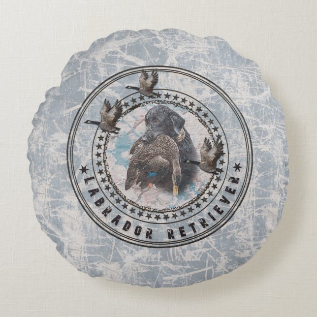 Labrador hämtar Dekorativ kudde Beverage Coaster (Framsidan)
