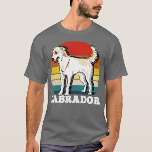 Labrador Hund älskare Retro T Shirt